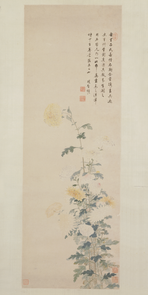 项圣谟菊花轴, , Xiang Shengmo