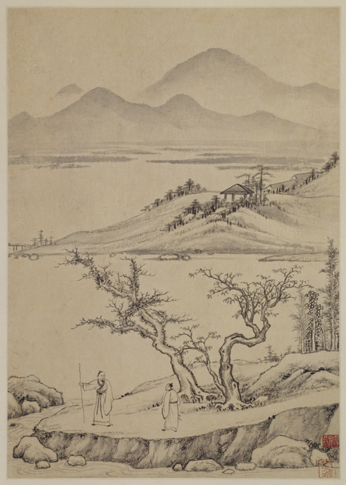 项圣谟山水花卉册, , Xiang Shengmo