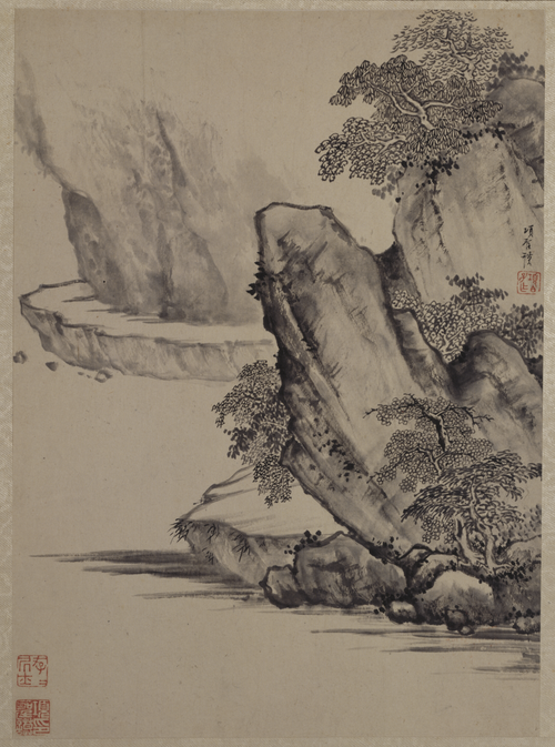 项圣谟山水花果册, , Xiang Shengmo