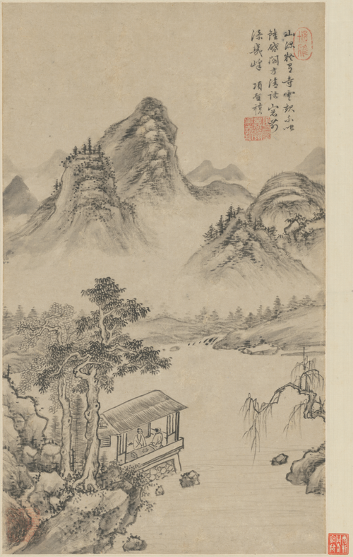 项圣谟山水轴, , Xiang Shengmo