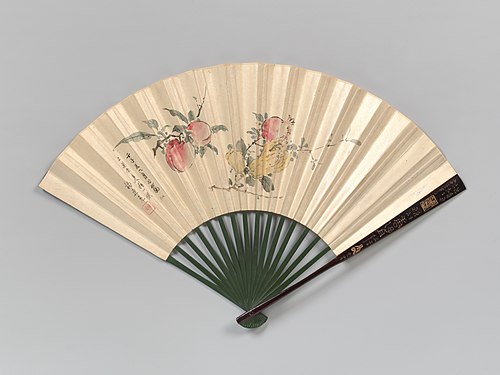 Peaches, Pomegranate, and Fingered Citron, 1832, Yamamoto Baiitsu