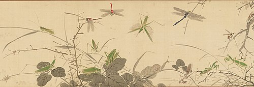 Insects and Grasses, 1847, Yamamoto Baiitsu