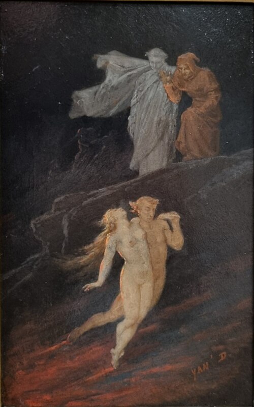 Paolo et Francesca, , Yan' Dargent