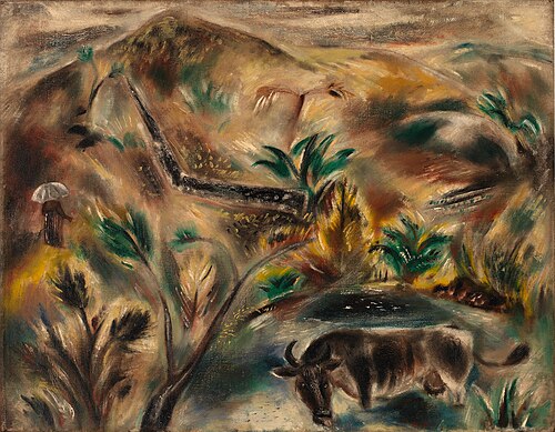 Paysage, 1920, Yasuo Kuniyoshi