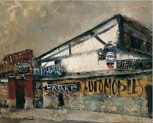 Garage, 1927, Yuzo Saeki
