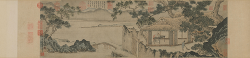 周臣春泉小隐图卷, , Zhou Chen