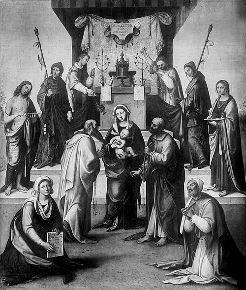 Presentation of Christ in the Temple, 1502, Lorenzo Costa