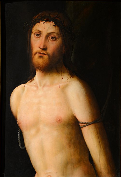 Christ at the Column, 1500, Lorenzo Costa