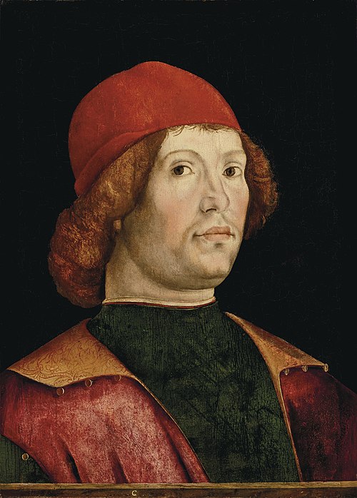 Portrait d'homme, 1450, Lorenzo Costa