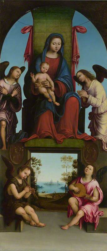 The Virgin and Child, 1505, Lorenzo Costa