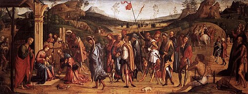 L'Adoration des mages, 1505, Lorenzo Costa