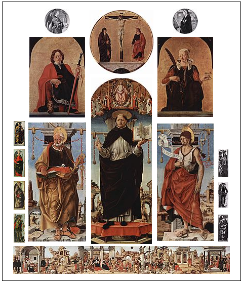 Polyptyque Griffoni, 1471, Lorenzo Costa