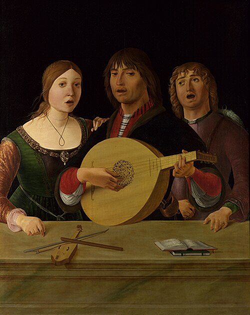 Un concert, 1490, Lorenzo Costa