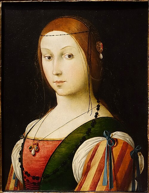 Portrait of a Lady, 1490, Lorenzo Costa