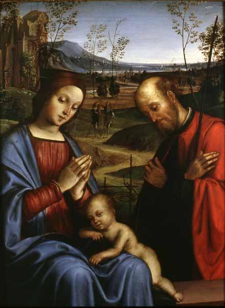 The Holy Family, 1510, Lorenzo Costa