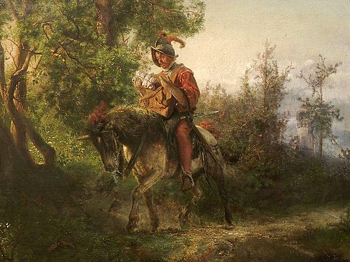 Curious Messenger, 1857, Quido Mánes