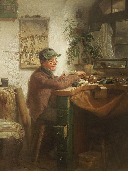 Jeweller, 1861, Quido Mánes