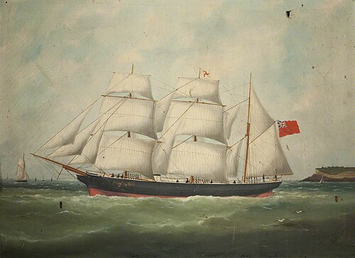 'Hope' of Castletown, 1877, Édouard Adam