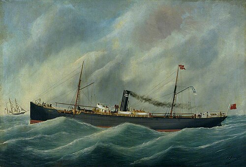 SS 'Bala', 1885, Édouard Adam