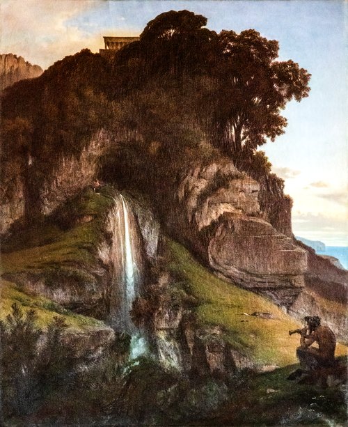 Les sources de l'Alphée, 1900, Édouard Bertin