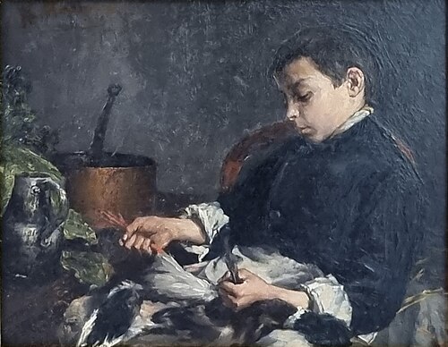 Le petit cuisinier, , Édouard Hippolyte Margottet