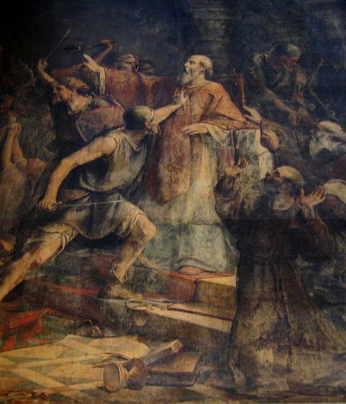 le Martyre de saint Gohard, 1852, Édouard Jolin