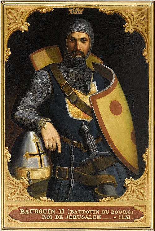 Baudouin du Bourg, roi de Jérusalem et comte d'Édesse., 1843, Édouard Odier