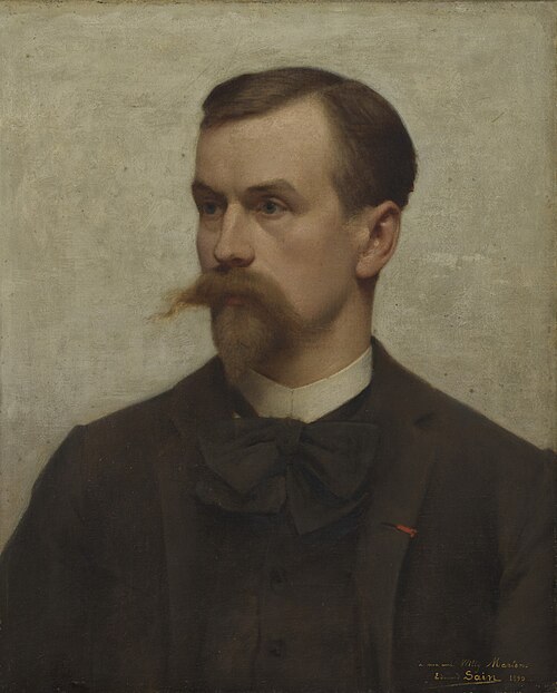 Portrait of Willy Martens, 1890, Édouard Sain