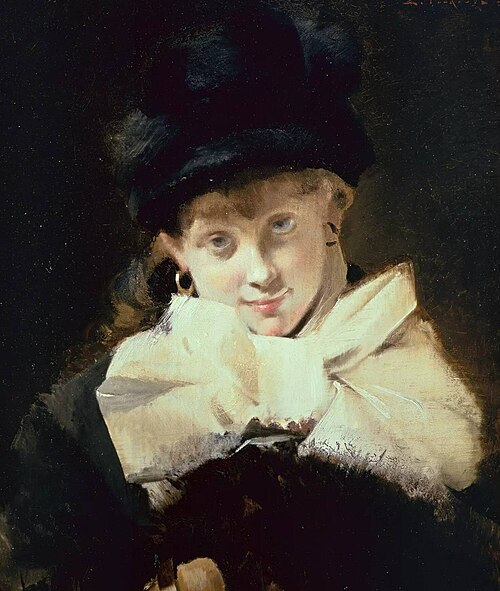 Portrait de la femme de l'artiste, , Édouard Toudouze