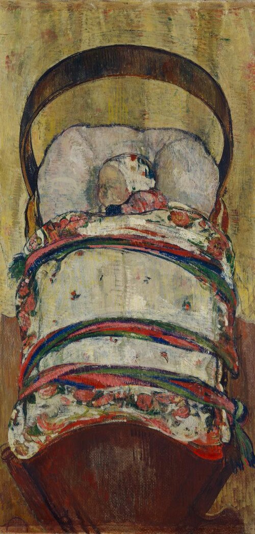 Walliser Wiege, 1923, Édouard Vallet