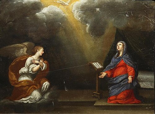 Annunciation, , Francesco Albani