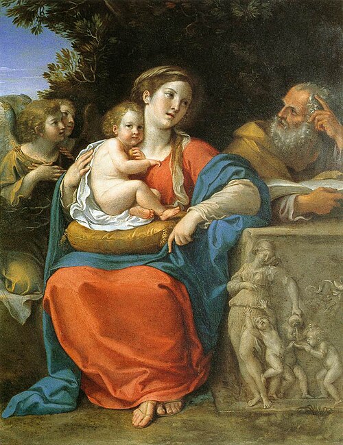 The Holy Family, 1610, Francesco Albani