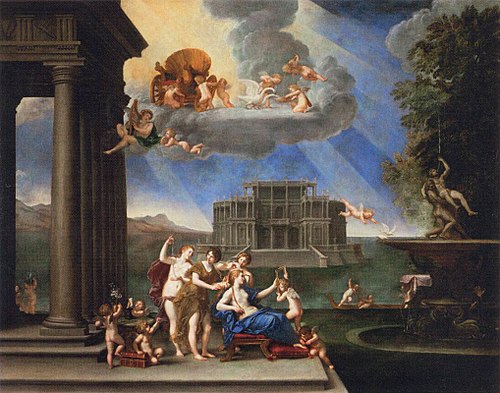Toilet of Venus, 1627, Francesco Albani
