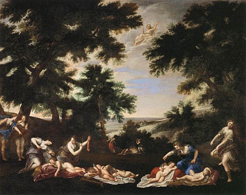 The Cupids Disarmed, 1621, Francesco Albani