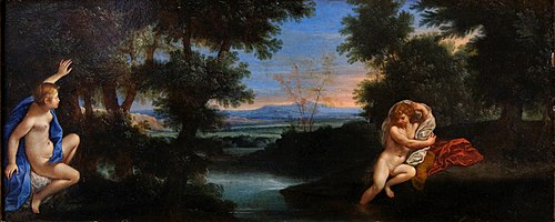 Salmacis and Hermaphroditus, 1610, Francesco Albani
