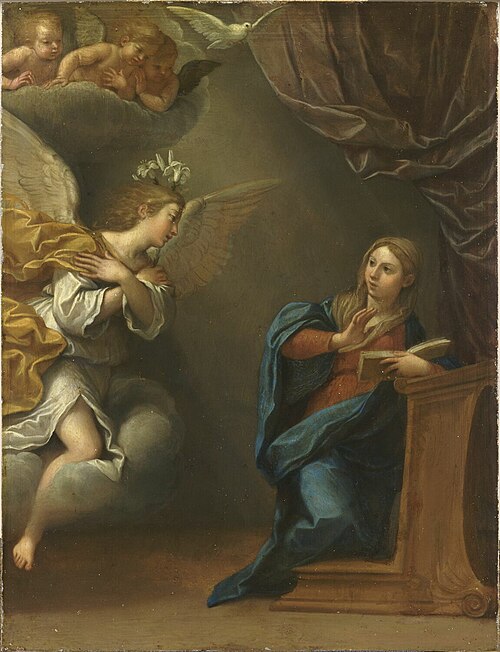 Annunciation, 1620, Francesco Albani
