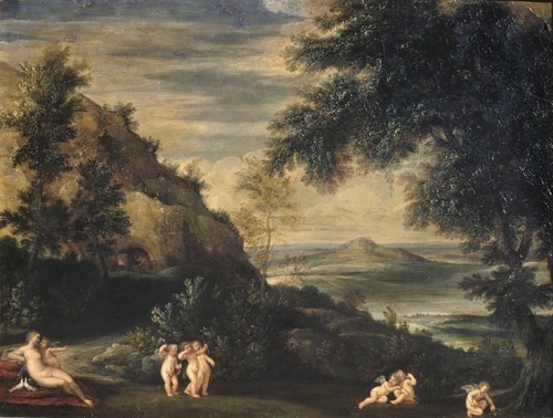 Landscape with Venus and Cupids, , Francesco Albani