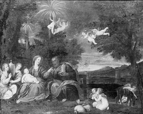 The Rest on the Flight into Egypt, 1626, Francesco Albani