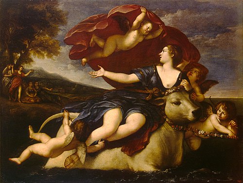 Rape of Europa, 1642, Francesco Albani
