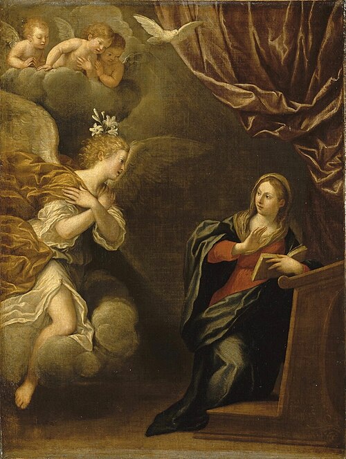 Annunciation, 1627, Francesco Albani