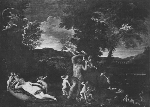 Venus, von Mars belauscht, 1619, Francesco Albani