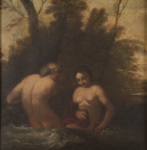 Two bathing nymphs, , Francesco Albani