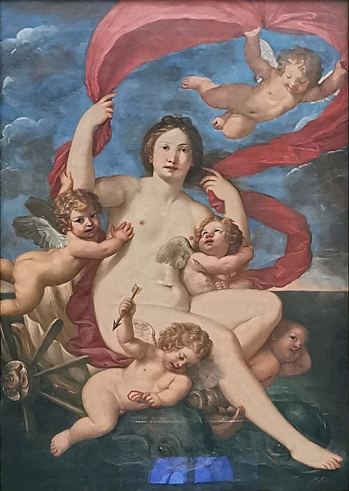 Galatea in the Shell Cart, 1632, Francesco Albani