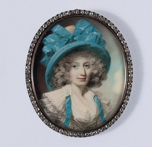 Portrait of a Lady, traditionally identified as Miss Bedingfield, 1782, George Engleheart