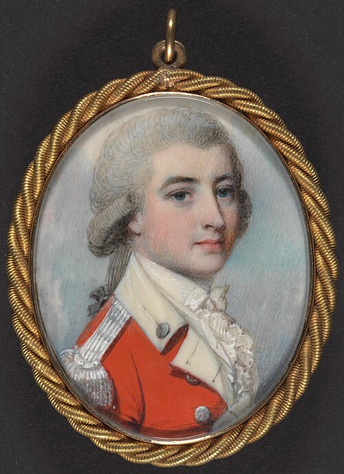Major André, 1775, George Engleheart