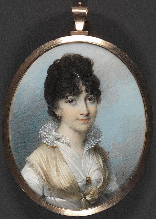 Portrait of a Lady, 1801, George Engleheart
