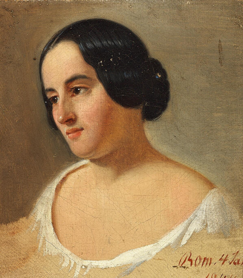 A woman from Rome., 1844, Wilhelm Marstrand