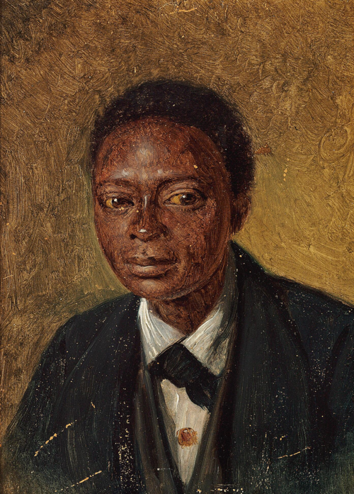 Portrait of a black man., 1840, Wilhelm Marstrand