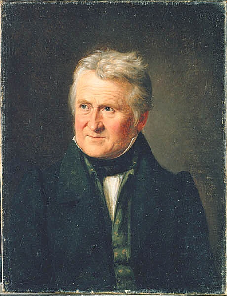 C.W. Eckersberg, the Artist, 1836, Wilhelm Marstrand