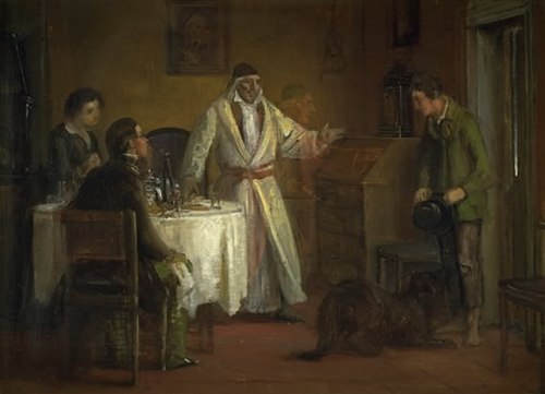 Den fortabte søns hjemkomst, 1849, Wilhelm Marstrand